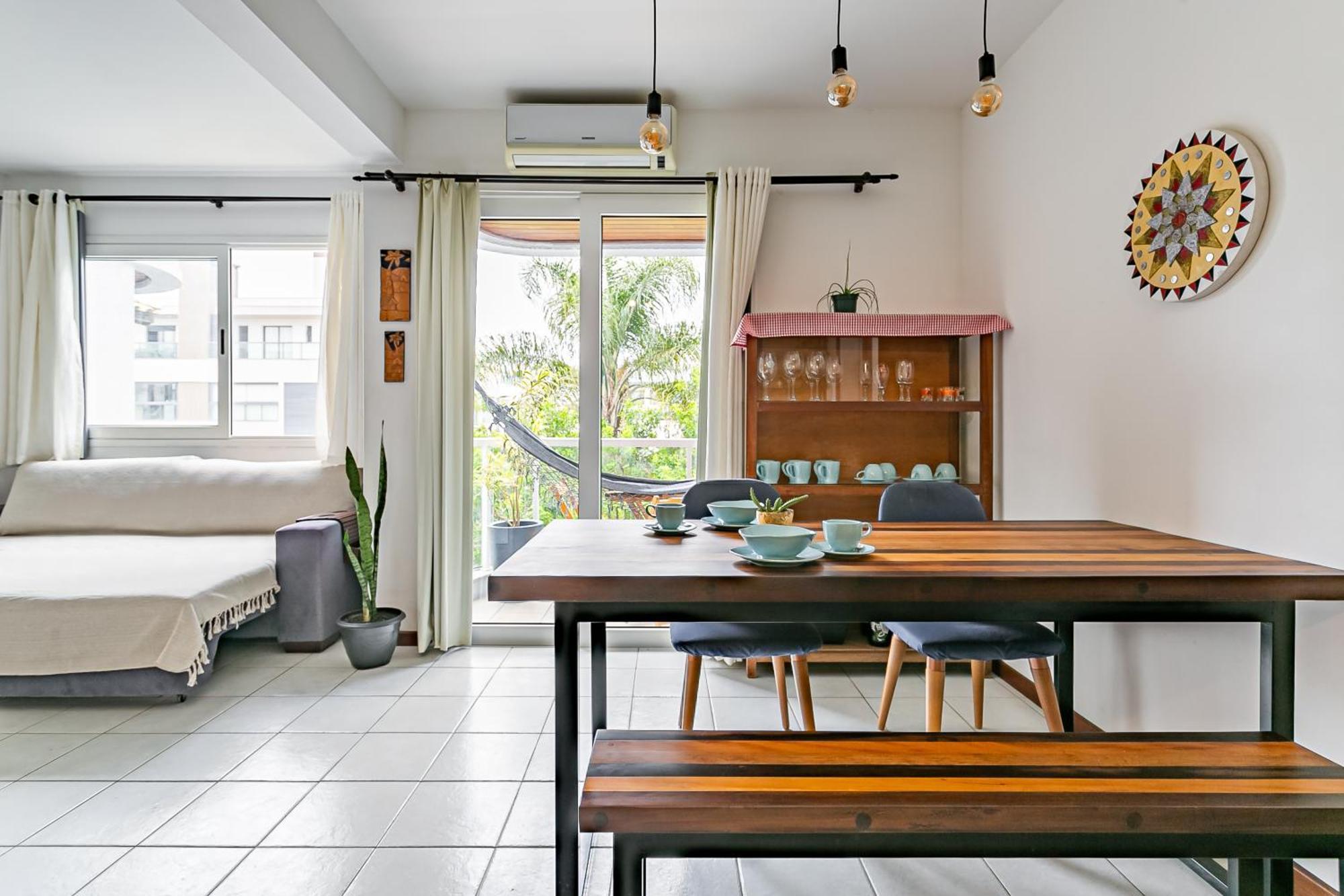 Apartamento Top No Novo Campeche, Completo, Luminoso, A 50 M Da Praia Florianópolis المظهر الخارجي الصورة