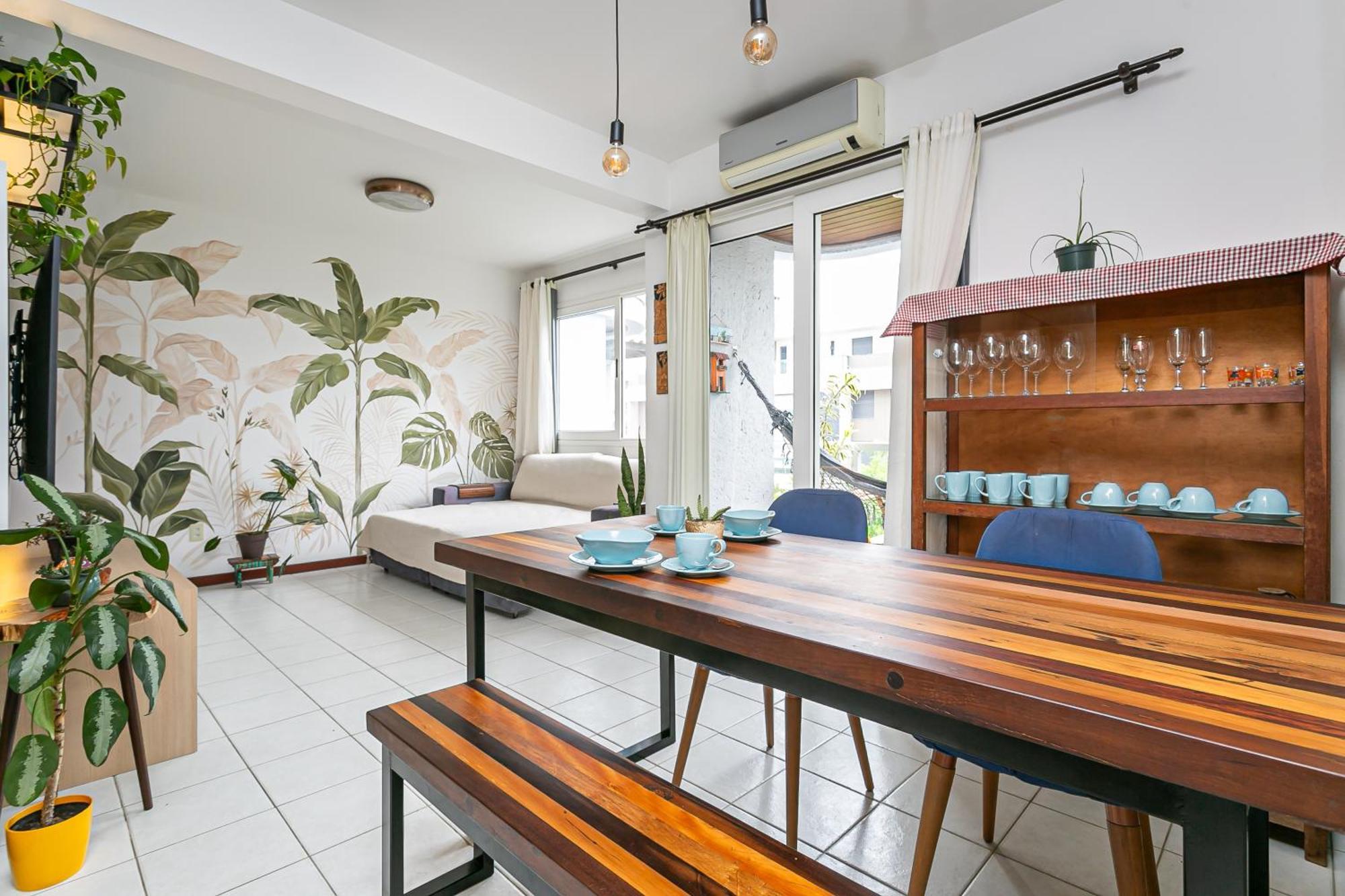 Apartamento Top No Novo Campeche, Completo, Luminoso, A 50 M Da Praia Florianópolis المظهر الخارجي الصورة